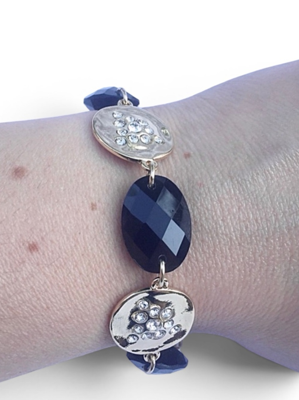 Jones New York Gold & Black Bracelet